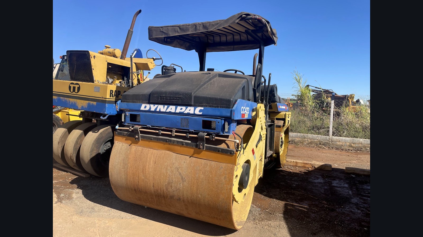 Rolos Compressores Tandem Dynapac — miniatura real 2